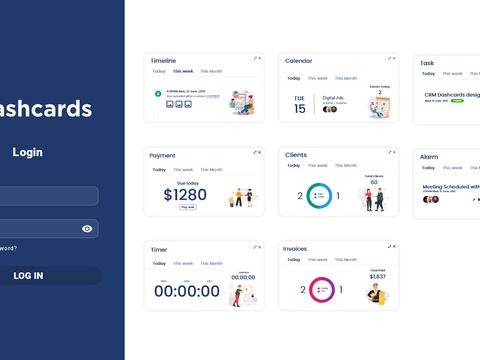 Dash Cards CRM